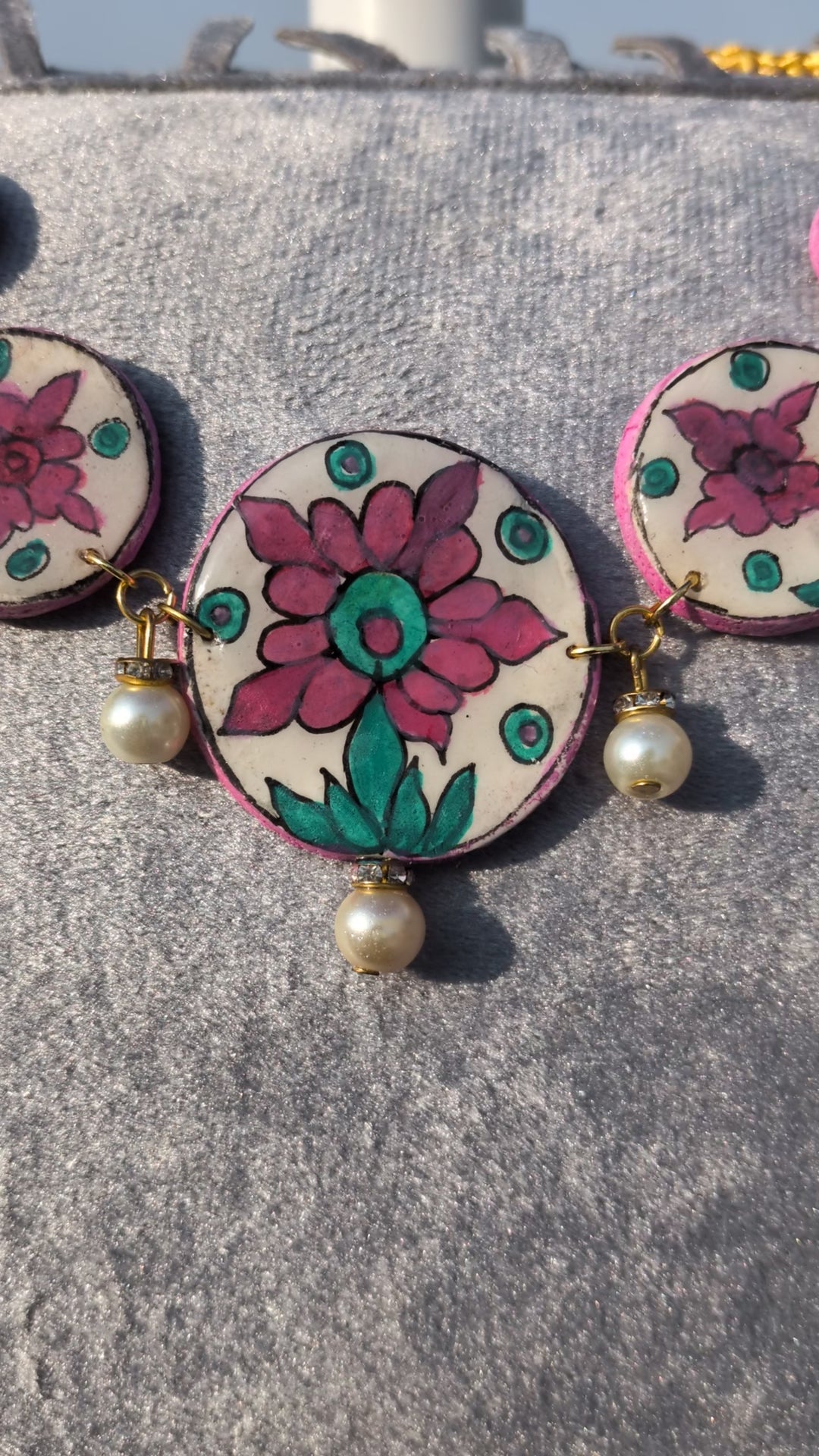 Pink bloom - Jewellery Set