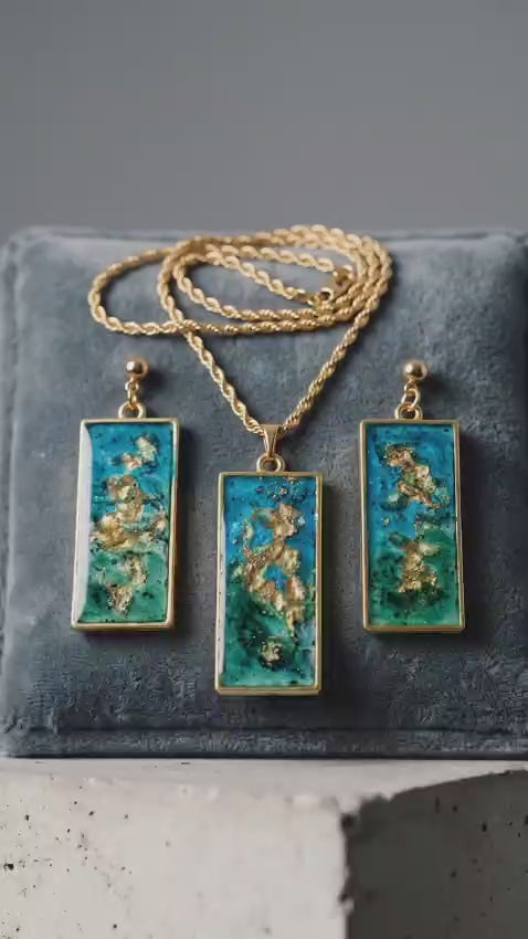 Sea of Gold- Jewelry Set