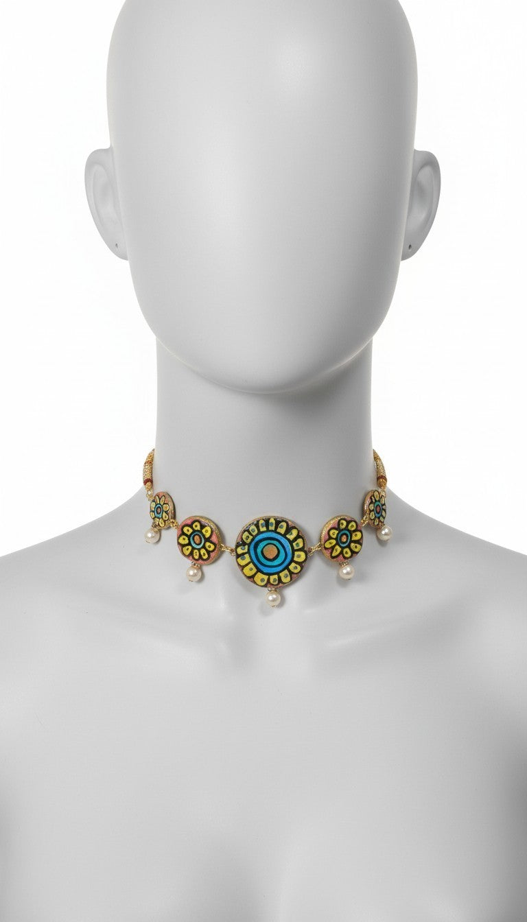 Glu e Dholki -jewllery Set