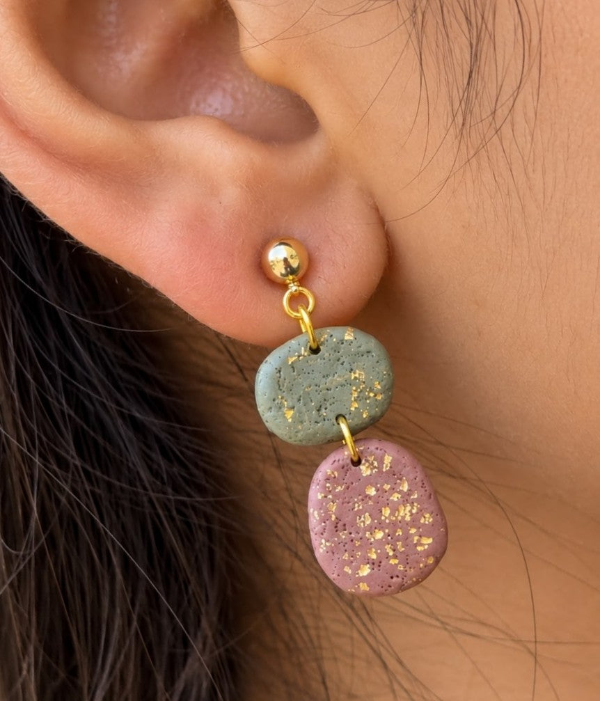 Stone Age Golden Series - Earings