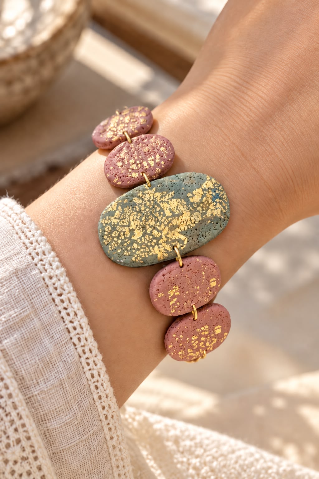 Stone age Golden Series - Bracelet 1