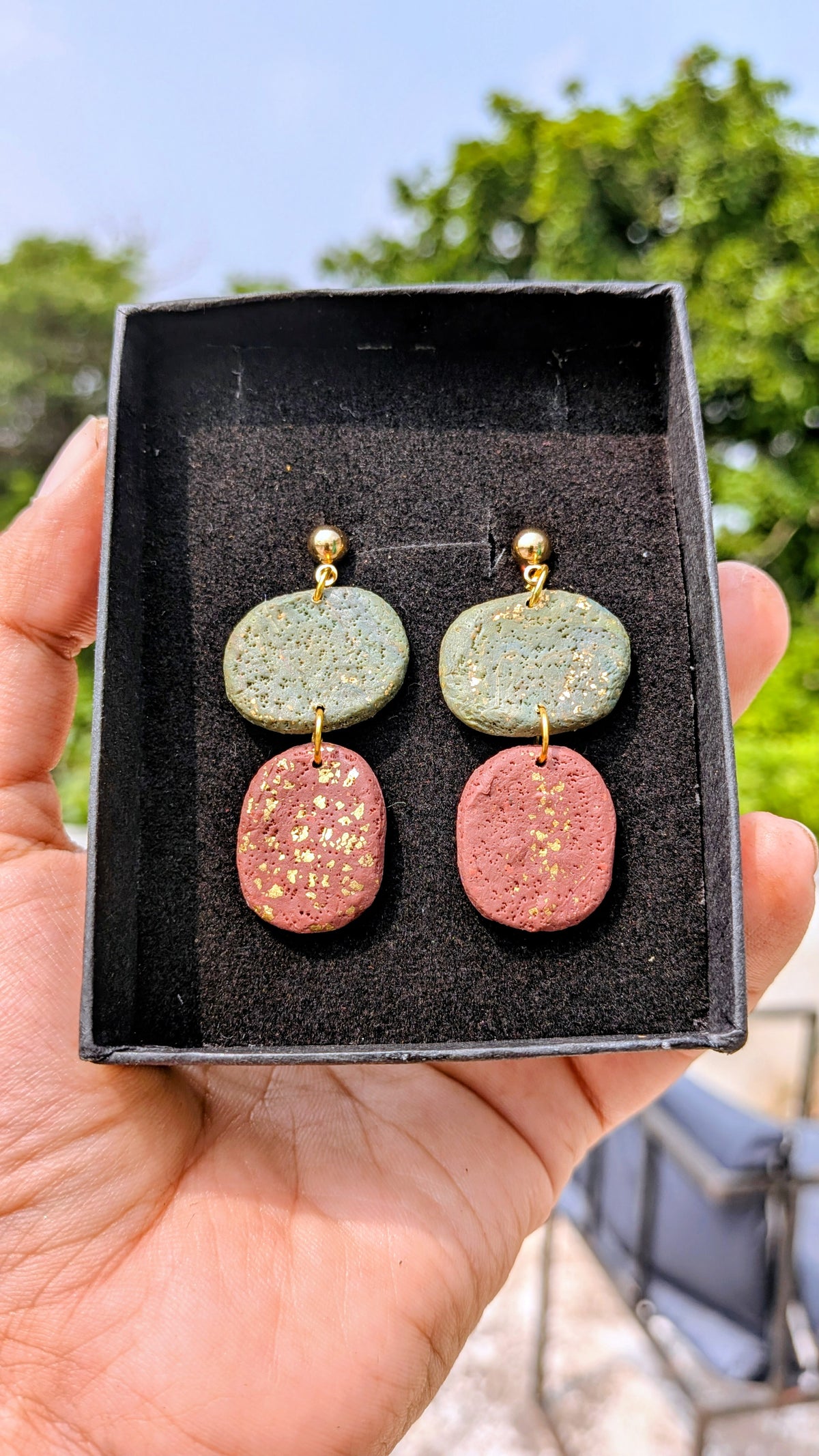 Stone Age Golden Series - Earings