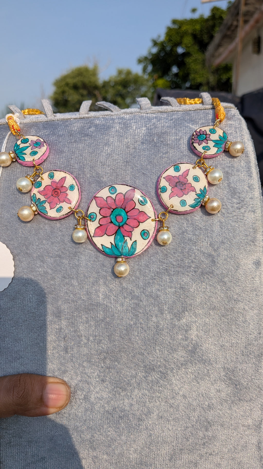 Pink bloom - Jewellery Set